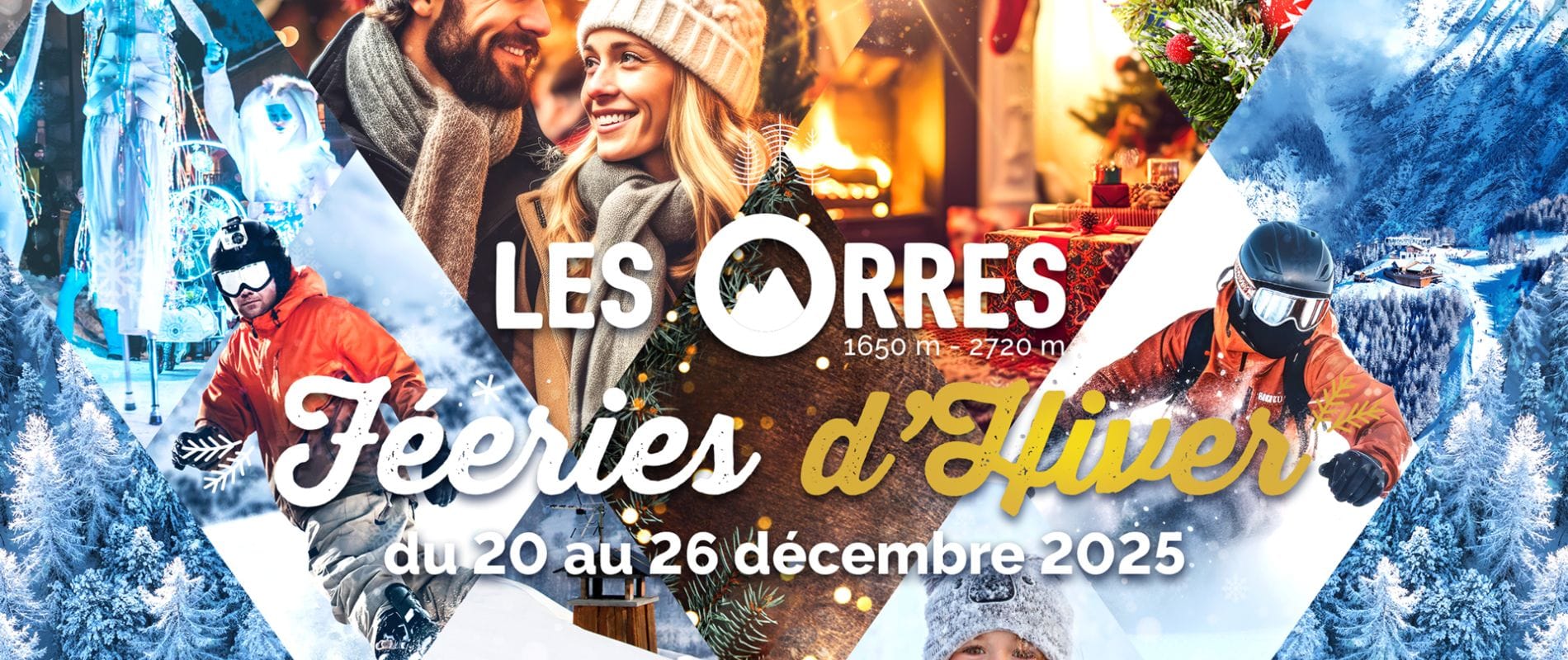Fééries de Noël – Décembre 2025 – Les Orres